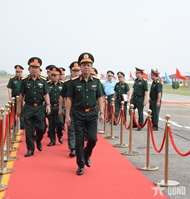 Rehearsal held for departure ceremony of L2FH Rotation 8 and Engineering Company Rotation 5